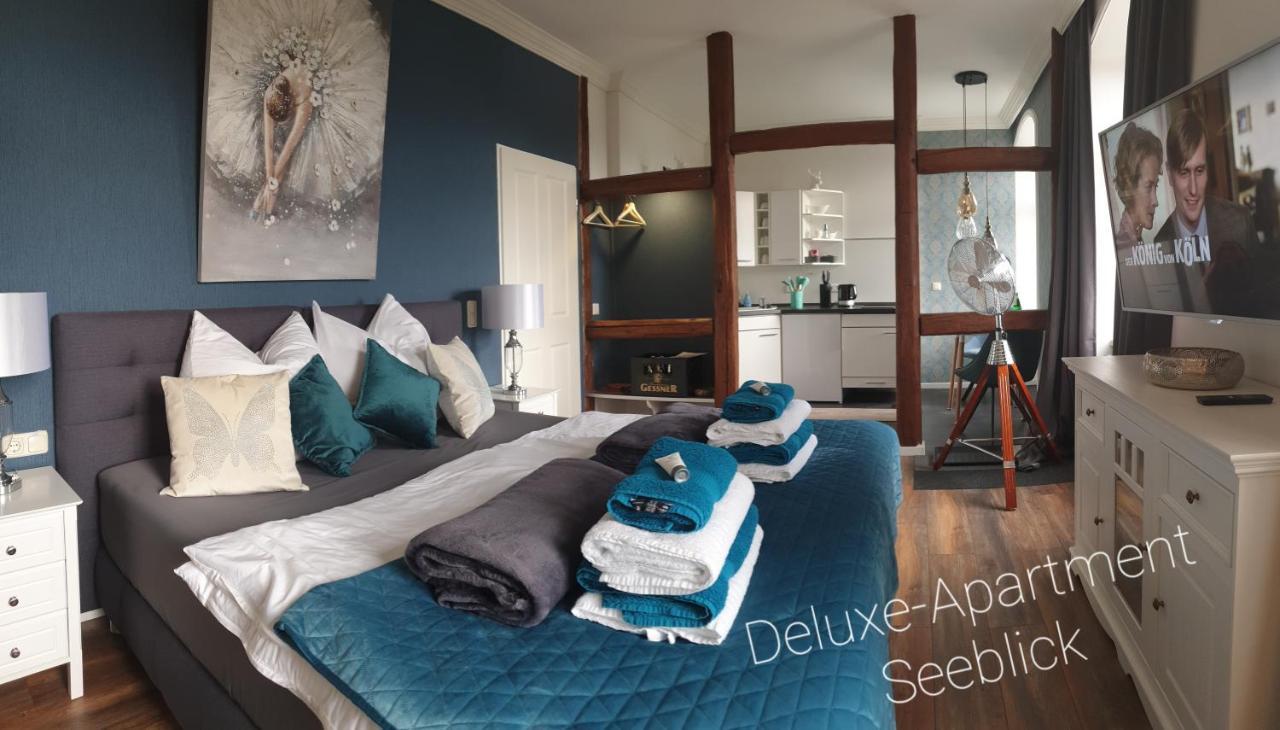 Luna Et Sol - Haus Am See Seeblick-Apartment Seehausen  Экстерьер фото